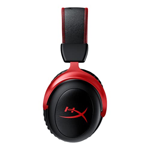 HyperX Cloud II Wireless -Gaming Headset for PC, PS5, PS4, Long Lasting Battery...