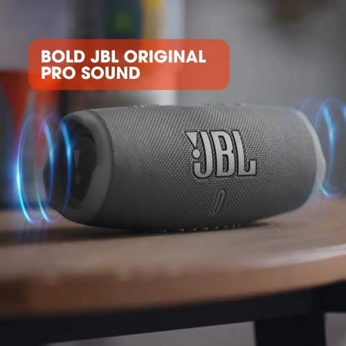 JBL Charge 5 Portable Bluetooth Speaker with Deep Bass, IP67 Waterproof and...