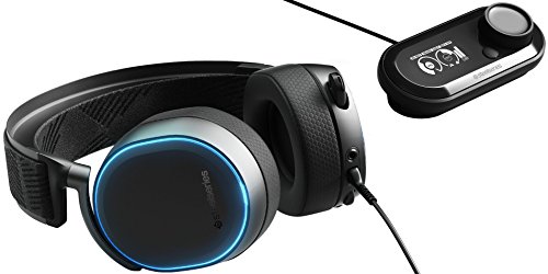 SteelSeries Arctis Pro + GameDAC Wired Gaming Headset - Certified Hi-Res Audio -...