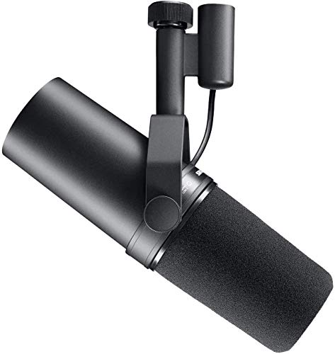 Shure SM7B Vocal Dynamic Microphone Broadcast, Podcast & Recording, XLR Studio...