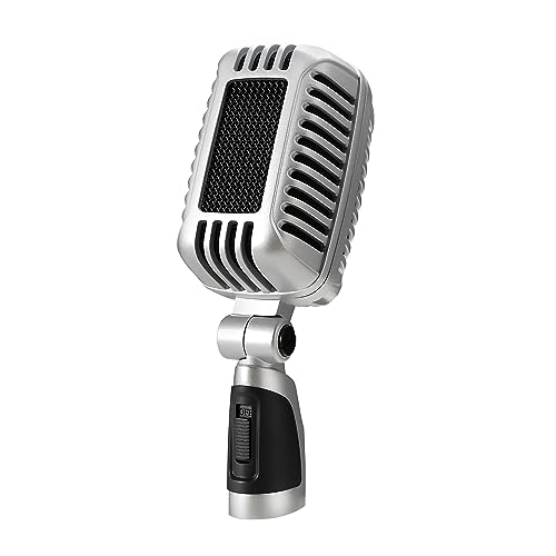 CAROL CLM-101 Classic Retro Dynamic Vocal Microphone - Old Vintage Style...