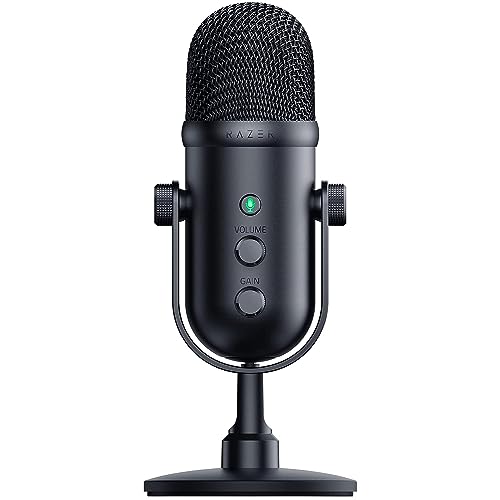 Razer Seiren V2 Pro USB Microphone for Streaming, Gaming, Recording, Podcasting...