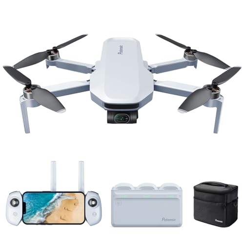 Potensic ATOM Combo 4K GPS Drone, 3-Axis Gimbal, 6KM Transmission <249g, 32-min...