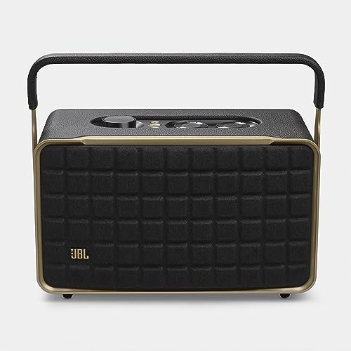 JBL Authentics 300 Portable Smart Home Speaker with Built-In Wi-Fi and Music...