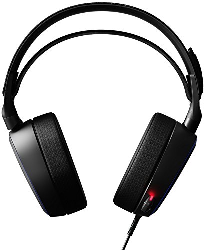 SteelSeries Arctis Pro + GameDAC Wired Gaming Headset - Certified Hi-Res Audio -...