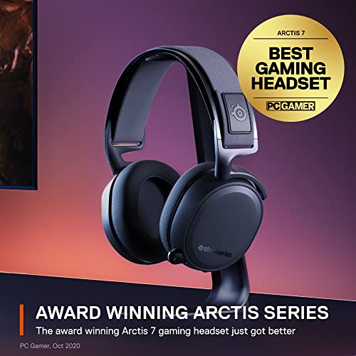 SteelSeries Arctis 7+ Wireless Gaming Headset - Lossless 2.4 GHz - Sonar 7.1...