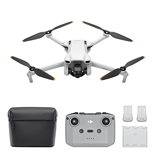 DJI Mini 3 Fly More Combo – Lightweight and Foldable Mini Camera Drone with 4K...