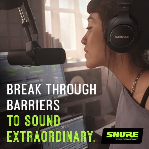 Shure SM7B Vocal Dynamic Microphone Broadcast, Podcast & Recording, XLR Studio...