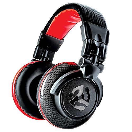 Numark Red Wave Carbon - Wired Professional DJ Headphones with Swivel Design,...