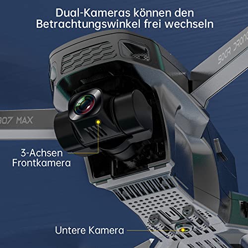 X-Verse ZLL SG907 MAX Drones with Camera4K, 3 Axis Gimbal, GPS FPV Foldable...